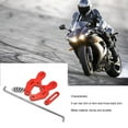 thumbnail image 1 of Foot Rests Adjustable Set Ascend Backward Kit Aluminum Brand Feet Rest Motorcycle Accessories Replacement for YamahaR15 V3 17-19 Red, 1 of 6