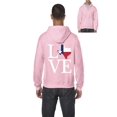 thumbnail image 1 of Mens Texas Flag Full-Zip Hooded Sweatshirt, 1 of 5