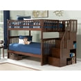 thumbnail image 2 of Columbia Staircase Bunk Bed Full over Full in Multiple Colors and Configurations, 2 of 8