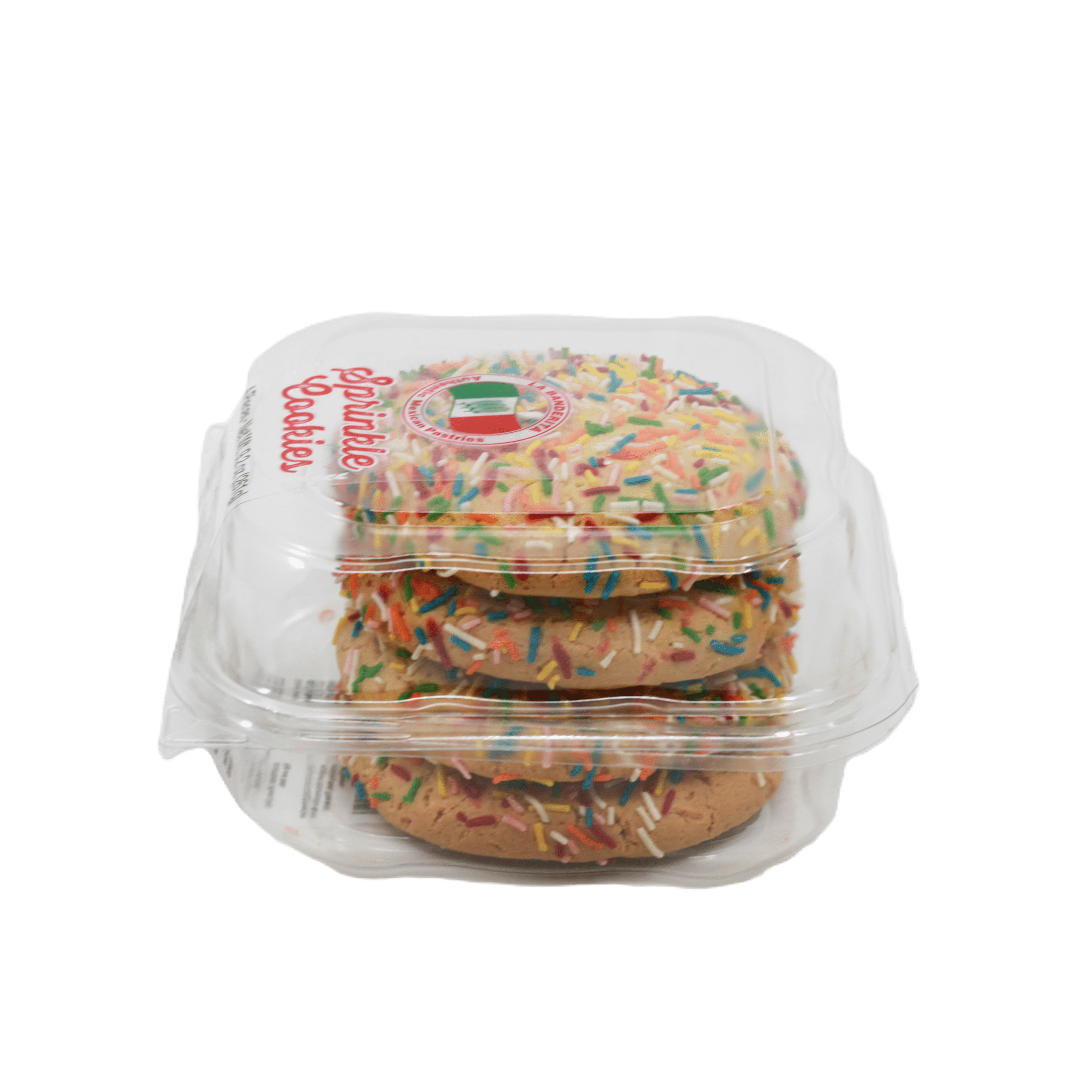 La Banderita Authentic Mexican Pastries Baked Sprinkle Cookies, 9.2 oz, 4 Count