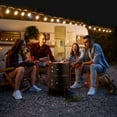 thumbnail image 3 of Voqoomkl Outdoor 31" x 16" x 19" Grill Vertical Multi Layer Charcoal BBQ Smoker, 3 of 8