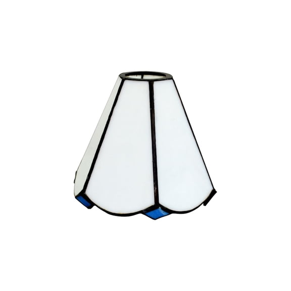KAYYELAMP White Glass Handmade Lampshade For Wall Sconce Pendant Light Hanging Lamp Replacement Retro Design