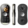 thumbnail image 2 of Mini teléfono móvil creativo Wobythan con tarjeta dual Fidget Spinner negro, 2 of 9