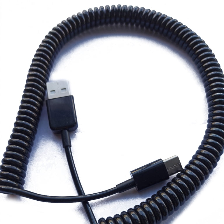 ✪ Type C Coiled Cable Wire Mechanical Keyboard GH60 USB Cable