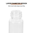 thumbnail image 2 of WHAMVOX 100 Pcs Small Refillable Glass Sample Vial Sample Bottles Travel 18X15CM, 2 of 8