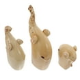 thumbnail image 2 of 3pcs Ceramic Elephant Decor Animal Shape Desktop Ornament Home Decoration, 2 of 8