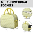 thumbnail image 6 of Reusable Abstract Lnsulated Lunch Bag for Women & Men-Leakproof Water-Resistant Cooler Tote,Large Capacity(10.6x8.7x6.3in)for Work,Office,Travel,Picnic,Beach., 6 of 7