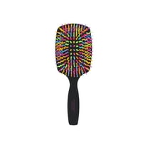 Eyecandy Rainbow volume S paddle brush (Black)