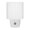 Gray, variant on Light Blue Polka Dots LED Night Light, Modern Minimalist Micro Circles Grid Dot Night Lights plug into Wall with Smart Sensor Dusk to Dawn Sensor for Nursery Bedroom 2.95x4.5in