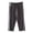 Dark Gray, variant on Women Pajama Capri Pants Elastic High Waist Belly Support Sleep Bottoms Soft Breathable Stretchy Knit Loungewear Trousers Casual Comfy Cropped Nightwear