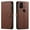 Brown, variant on OnePlus Nord N10 5G Case, [Not Fit Nord N100 / Nord 5G], Included [Tempered Glass Screen Protector], Starshop Premium Leather Wallet Pocket Credit Card Slots-Brown