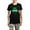 With Gray Camo Pant, variant on CafePress - Irish Shamrock Women's Dark Pajamas - Women's Short Sleeve Print T-Shirt and Pants Dark Cotton Pajama Set