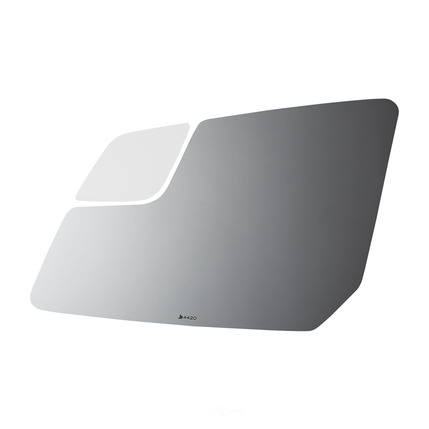 Burco Side View Mirror Replacement Glass - Clear Glass - 4420