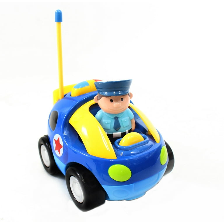 1: 60 Scale Alloy Car Toy Police Car Educational Toy for Kids