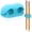 Blue, variant on PPKVUFD 1Pcs Adhesive Pencil Holders for Desk, Silicone Dual Hole Pen Holders for Clipboard, Marker Holder Sticky Pen Holder for Desk, Office Supplies Stylus Holder