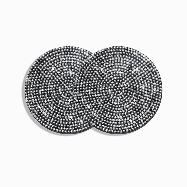 Bling Car Cup Holder Coaster, 2 Pack Anti-Slip Shockproof Vehicle