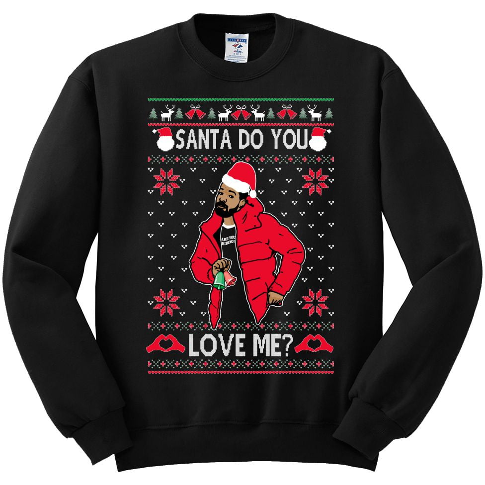 santa do you love me sweater