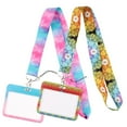 thumbnail image 5 of Wholesale Yoga Sakura Little daisy Lanyard for Key Cute Neck Strap Card ID Badge Holder Key Chain Key Holder Accessories, 5 of 6