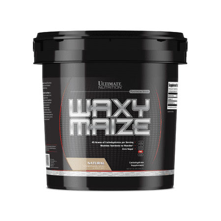 Ultimate Nutrition Waxy Maize Maltodextrin Carbohydrate Powder, Natural, 12