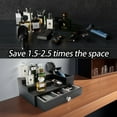 thumbnail image 6 of RFCUIBIJ Pine Wood Cologne Stand Organizer for Men  3 Tier Cologne Display Shelf Organizer with Hidden Compartment and Velvet Lining Drawer  Perfume Display Holder, 6 of 7