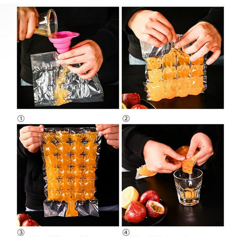 Disposable Ice Cube Bags Ice Cube Mold Trays Ice Cube Trays Self