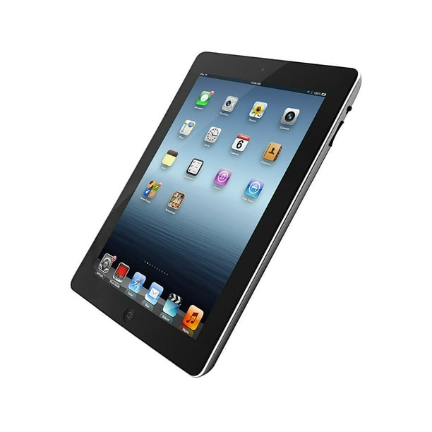 Restored Apple iPad 4th Gen, Retina Display, Wi-Fi, 16GB, Black (MD510LL/A) (Refurbished) -