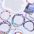 thumbnail image 4 of 10000pcs 2mm Glass Seed Beads Bulk, Individual Color 12/0 Mini Pony Spacer Small Seed Beads for DIY Bracelet Necklaces Wrist Jewelry Making, Cream White,Yellow, 4 of 4