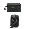 thumbnail image 4 of Men Casual Solid Multifunction Handbag Casual Tote Zipper Bag Purse Card Bag, 4 of 6