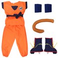 thumbnail image 5 of Trajes de Son Goku /Gui para niños y adultos, disfraces de Carnaval/vacaciones, con cola/peluca, 5 of 5