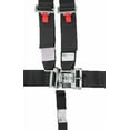 thumbnail image 4 of RaceQuip 713003RQP 4-Point Harness Latch/Link SFI 16.1 Pull Down Adjust Bolt-On/Wrap Around V-Type Harness Black, 4 of 10