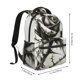 thumbnail image 2 of Fotbe Black And White Rose Mochila Casual con Estampado para Escuela, Viajes y Actividades al Aire Libre - Duradera, Ligera y Cómoda, 2 of 5