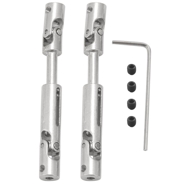 Nueva ActualizacióN del Eje de TransmisióN CVD Metal para D12 C24 C34 B14 B24 B16 B36 MN D90 MN99S RC Car Parts Accesorios