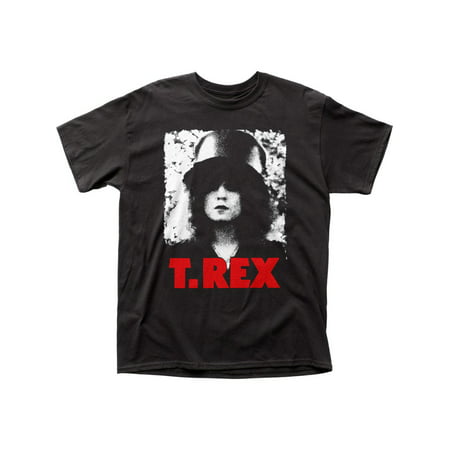T. Rex English Glam Rock Band Music Group Slider Adult T-Shirt