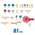 thumbnail image 6 of Hape Marble Run DIY Wood Building Racetrack, 81 Pieces, 6 of 7