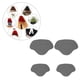thumbnail image 3 of Pntils autoadhesivas Calcomanía para reparación de talón en espalda Inserción Talón Stick de los pies para zapatos s gris Hugo Almohadilla para el talón del zapato de los apretones del talón, 3 of 9