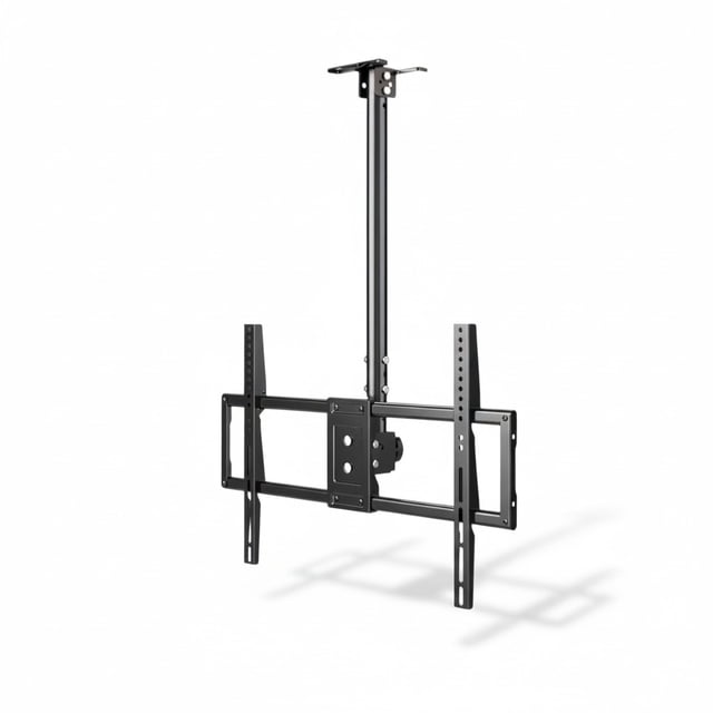Soporte De Techo Para Tv De 37 A 75 Pulgadas, Soporta 65kg, Fabricado en lamina de acero.