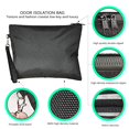 thumbnail image 4 of Kearding Bolsa a prueba de olores, bolsa de certificado de olor, libro electrónico, bolsa a prueba de mejor olor, caja con cremallera, Almacenamiento y organización del hogar, 4 of 6