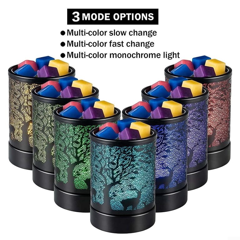 Electric Fragrance Oil Warmer & Night Light – Pick Your Color!