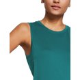 thumbnail image 3 of baleaf Women's Workout Tank Tops Sleeveless Running Athletic Shirts for Yoga Exercise Moisture Wicking Teal M, 3 of 6