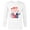 White, variant on Disney Stitch & Angel Hey You’re My Fav Love Valentine’s Day - Long Sleeve T-Shirt for Men - Customized-White