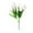 White, variant on Hilingoto Clearance Artificial Flowers Artificial Flowers 1Pc 6 Fork 6 Heads Simulation Tulips Artificial Silk Flowers Blue