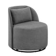 thumbnail image 4 of Better Homes & Gardens Juliet Modern Arch Swivel Accent Chair, Gray, 4 of 11