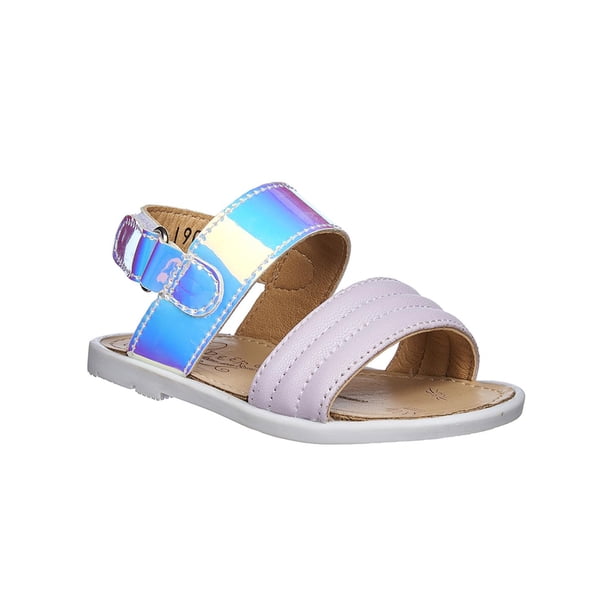 Sandalias Para Niñas Casuales Cómodas Tipo Piel Lila Cómodas lila 13 Incógnita 031A2U