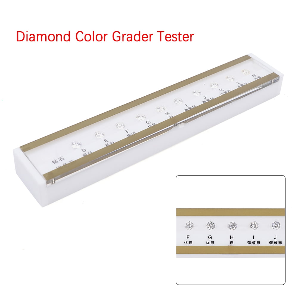 Wildnix Diamond Tester with Colorimetric Stone, Zircon Material, and High Precision for Jewelry Appraisal and Grading