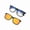 counter-blue light + Orange sungl, variant on Latest smart sunglasses feature magnetic frames and 3 optional lenses. Work as wireless headphones for music and calls, fit all mobile phones. A decent present for birthdays.