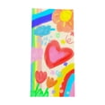 thumbnail image 2 of Boovnll Beach Towels, Quick Dry Sand Free Microfiber Oversized Beach Towel Lightweight for Beach Yoga Gym Pool, Beach Accessories, 28x59", 2 of 8