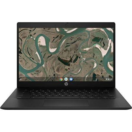 HP Chromebook 14 G7 14" Chromebook - HD - 1366 x 768 - Intel Celeron N4500 Dual-core (2 Core) - 4 GB RAM - 32 GB Flash Memory,Black