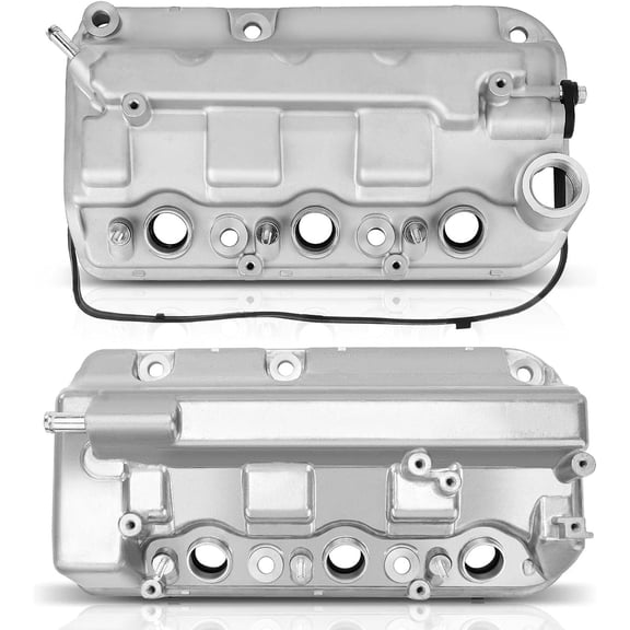 A-Premium Front Rear Engine Valve Cover Compatible with Honda Accord 2008-2012, Accord Crosstour 2010-2011, Pilot 2012-2015, Odyssey 2008-2010, Ridgeline 2009-2014, Crosstour & Acura RDX 2013-2015, TL