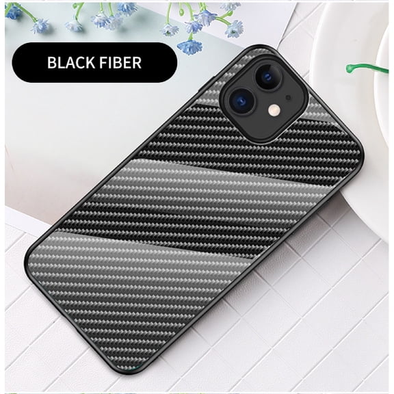Latrodar The latest fashion mobile phone case anti-fall mobile phone case for 12 Safe&Non-Toxic Black 8x4.4 Inch Home Decor