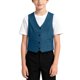 thumbnail image 5 of Odeerbi Chaqueta de Traje de Niños Con Cuello En V Chaqueta de Botón Con Bolsillos Chaqueta de Vestido Formal Para La Fiesta de Boda, 5 of 7